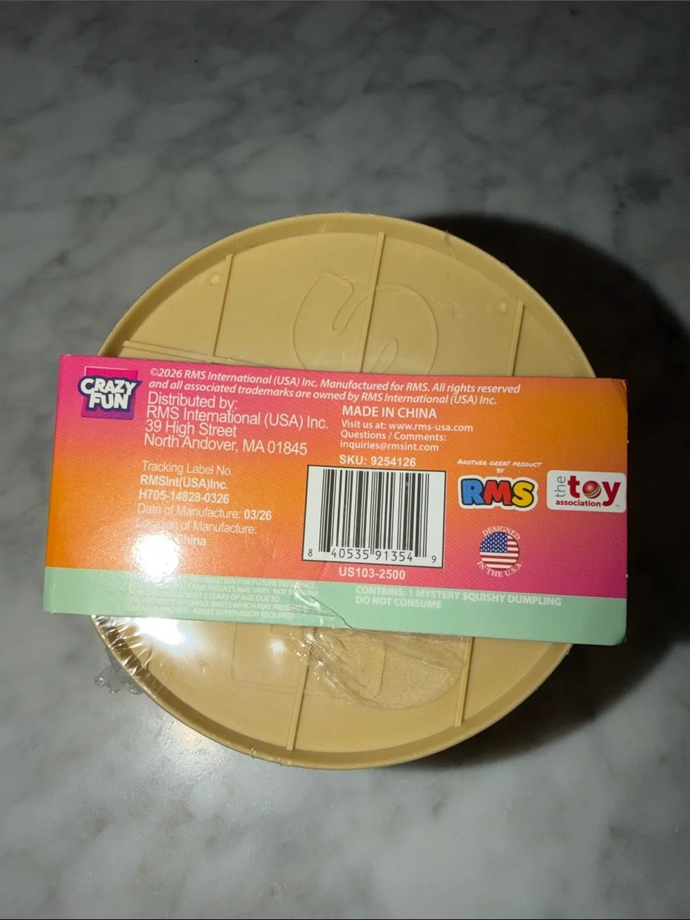NEW RMS VIRAL The Original Mystery Dumpling Sherbert Edition - Orange Scented